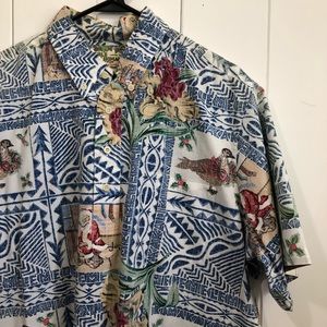 Reyn Spooner Hawaiian Christmas Aloha Shirt
